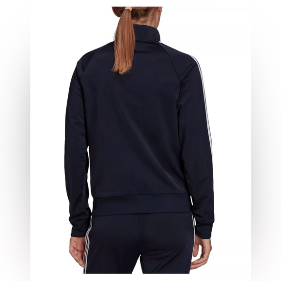 NWOT Navy Blue Adidas Zipper Zip-Up Track Jacket - Small - Picture 2 of 5